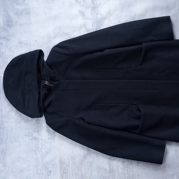 Babaton Pearce Wool Coat with hood Style #MWN1-5129-44 - Picture 4 of 9